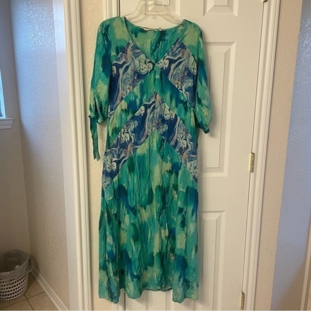 Soft Surroundings Oceania Maxi Dress